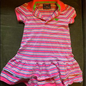 Stripped American living dress